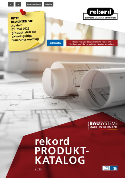 PRODUKTKATALOG & PREISLISTE 2026