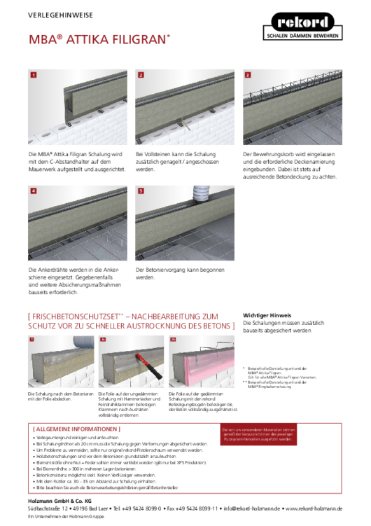 MBA® Attika Filigran