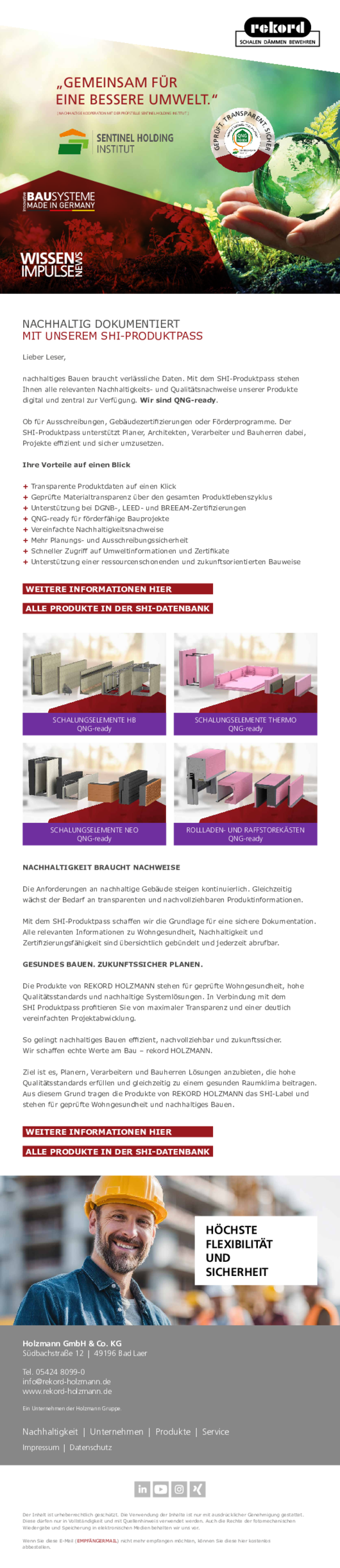 11. Newsletter | SENTINEL & QNG-ready 11. Newsletter | SENTINEL & QNG-ready